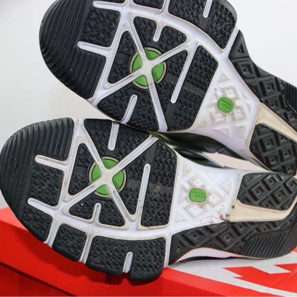 Nike Trainer 1 Low Flywire Grey Black Green Men’s Shoes Size 8 Rare Retro - Picture 10 of 16